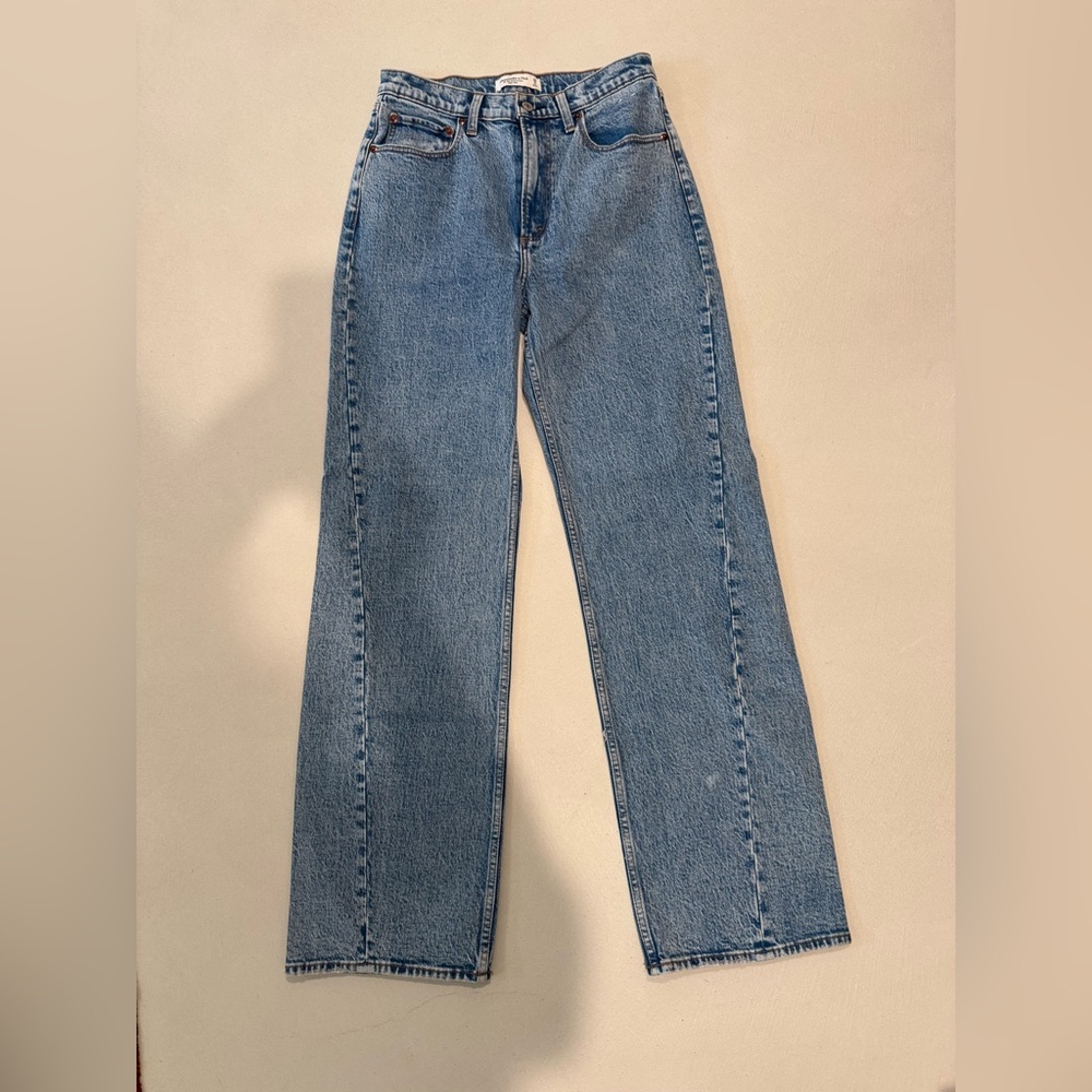 Abercrombie & Fitch Light Blue Denim Jeans